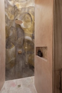 Fototapeta pod prysznic abstrakcyjna Wall & Deco WET_MY2401 Mystique WET SYSTEM 2024