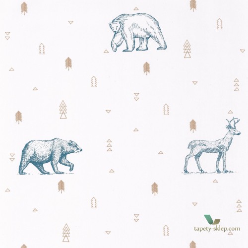 Tapeta Caselio Grizzly Bears OUP101986009 Our Planet