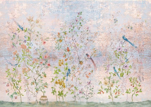 Mural Coordonne 8800120 Tea Garden Metamorphosis