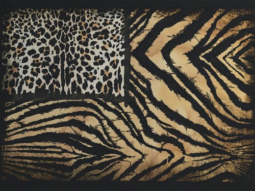 Mural pasy tygrysa i cętki tekstylny Roberto Cavalli RC19101 Home NO. 8