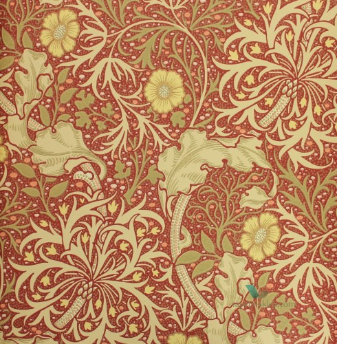 Tapeta Kwiaty I Rośliny William Morris 214712 Archive III