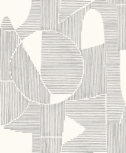 2szt / 24H Tapeta geometryczna biało-czarna Casadeco GLRY 86129127 Graphique Gallery