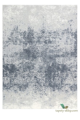 Dywan Illusion Blue Gray Carpet Decor Fargotex