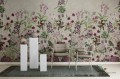 Tapeta Rebel Walls R17161 Alice's Garden Moss & Coral