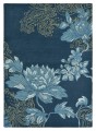Niebieski Dywan w Kwiaty - FABLED FLORAL NAVY 37508