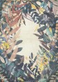 Drukowany Dywan w Kwiaty Estival Fresco 8447