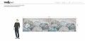 Tapeta NI1601 w kwiaty na wymiar - projekt NIVEUM Wall & Deco