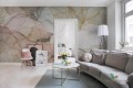 Tapeta Rebel Walls R17092 Opulence Pink Marble różowy złoty marmur