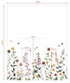 Mural polne kwiaty Lilipinso H0649