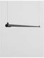 Lampa wisząca czarna listwa nowoczesna Luces Exclusivas BUGA LE41354 Elettra LED