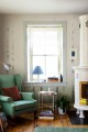 Fototapeta brzozowy las Sandberg S10170 Sundborn Spring Green Huset i Solen