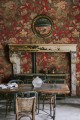 Fototapeta kwiaty vintage Rebel Walls R19242 Vintage Flora Velvet Vintage Brocade