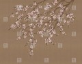 Fototapeta kwiaty kwitnącej wiśni London Art Haori KMN05 B Tale Books: Kimono