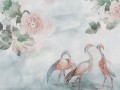 Fototapeta botaniczna w ptaki i kwiaty  WallArt Eden