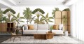 Mural bananowce i palmy PaperMint MANAUS Bronze 833 Origins