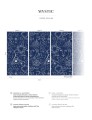 Mural mistyczne wzory PaperMint MYSTIC Fond Lazuli 1027 Origins
