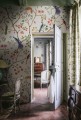 Fototapeta botaniczna Rebel Walls R19247 Songbirds Pearl Vintage Brocade