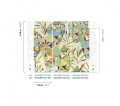 Mural wazony i liście Khroma DG4AMP1032 Amphor Wall Designs IV