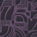 Tapeta tekstylna geometryczna 3D welur Casamance 71490466 Arcane