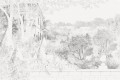 Fototapeta krajobraz architektury i ogrodu Les Dominotiers DOM3004 Jardin De Famille Volume 13