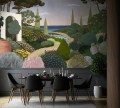 Fototapeta krajobraz śródziemnomorskiego ogrodu Les Dominotiers DOM3011 Jardin Mediterraneen Volume 13