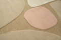 Dywan zewnętrzny nowoczesny Lugares Pink Carpet Decor Outdoor/Indoor