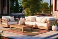 Dywan zewnętrzny nowoczesny Lugares Pink Carpet Decor Outdoor/Indoor