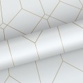 1 szt / 24H Tapeta złote linie geometryczna Esta 139223 Art Deco 
