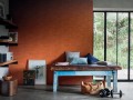 Tapeta w pasy Casamance 73450651 Copper