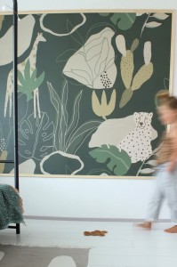 Mural egzotyczna dżungla Grandeco Boutique RB248 Daydreamers