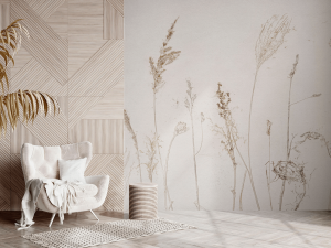 Fototapeta źdźbła owsa Wall Art Campo Di Avena