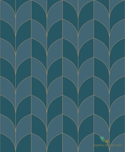 Tapeta w stylu Art Deco Casadeco BEEP82256203 Paradoxe Belle Epoque