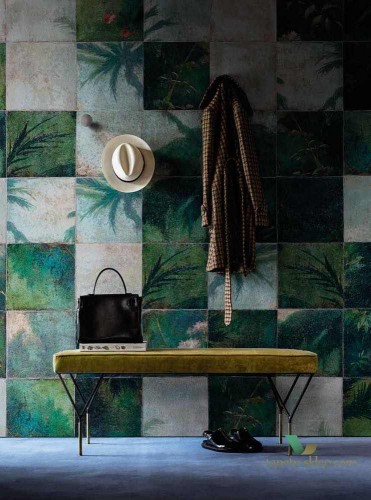 Fototapeta Wall&Deco Exotic damier WDEX1601 Contemporary 2016