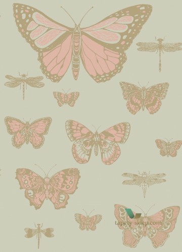 Tapeta Cole & Son 103/15063 Butterflies and Dragonflies Whimsical
