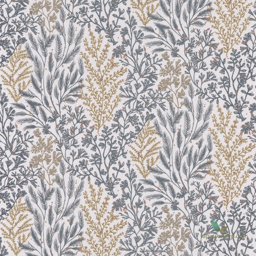 Tapeta roślinna Casamance 74350120 Isoete Blossom