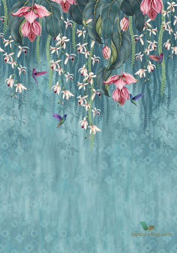 Mural Osborne & Little W7334-01 Trailing Orchid Folium