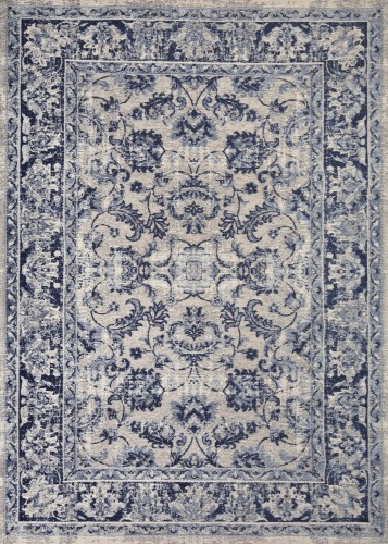 Dywan Tebriz Antioue Blue Carpet Decor
