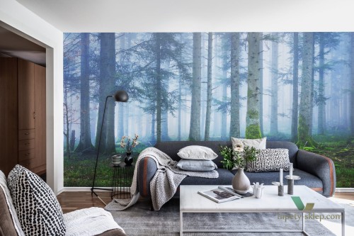 Tapeta Rebel Walls R16661 Blue Forest