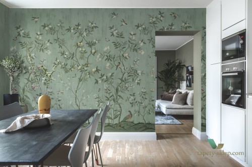 Tapeta Rebel Walls R16742 Chinoiserie Chic Jade