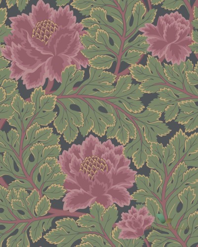 Tapeta Kwiaty Vintage Cole&Son Aurora 116/1002 Pearwood