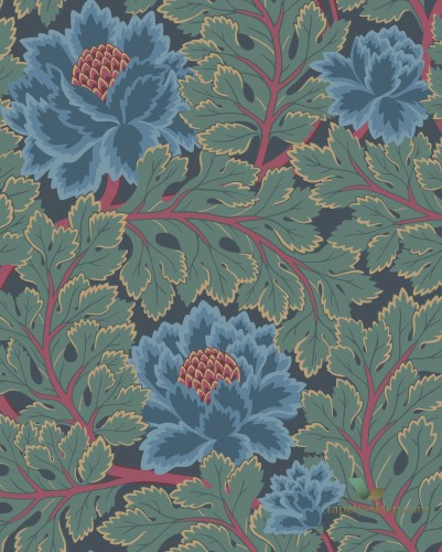 Tapeta Kwiaty Vintage Cole&Son Aurora 116/1003 Pearwood