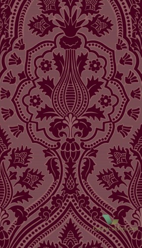 Tapeta Orientalny Ornament Cole&Son Pugin Palace Flock 116/9034 Pearwood