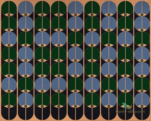 Tapeta Wall&Deco WDET1902 EYES IN TUBES