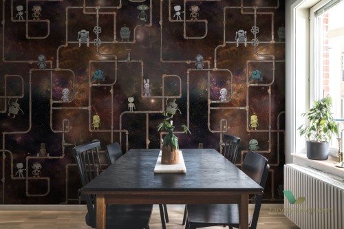 Fototapeta Rebel Walls R16901 We Are Robots