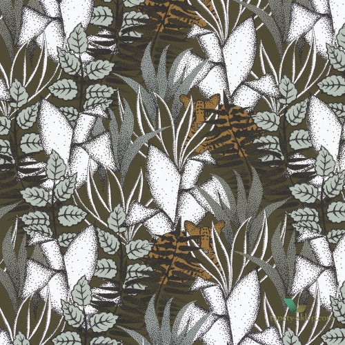 Tapeta dżungla Casamance 74731734 Tigris Orphee