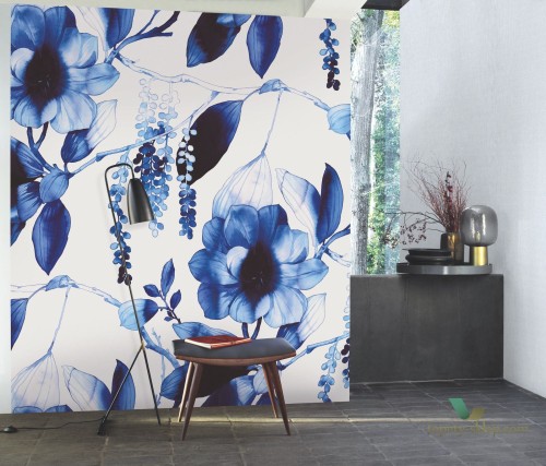 Mural w kwiaty Casadeco 84946408 Beauty Full Image