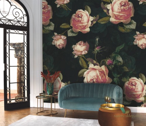 Mural w róże Casadeco 84929413 Beauty Full Image