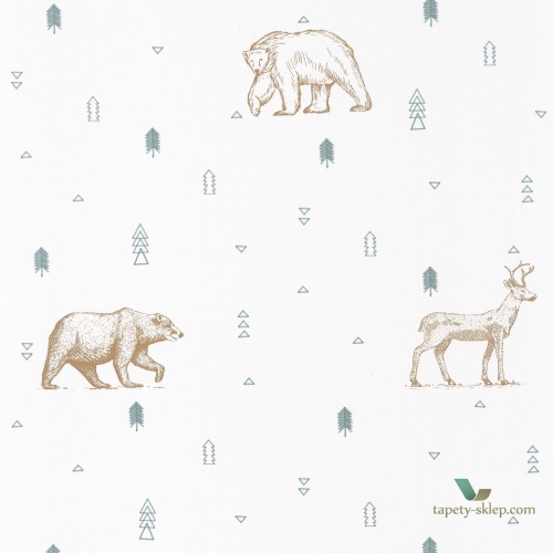 Tapeta Caselio Grizzly Bears OUP101987112 Our Planet