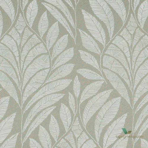 Tapeta liście Casamance Gustav 74770202 Printemps Viennois