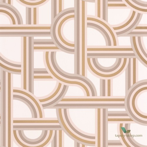 Tapeta w stylu Art Deco Caselio LBY 102121020 Impass Labyrinth